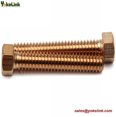Bronze Fasteners Silicon Bronze Screw Aluminium Bronze Bolts, Brass Bolts, Copper Bolts