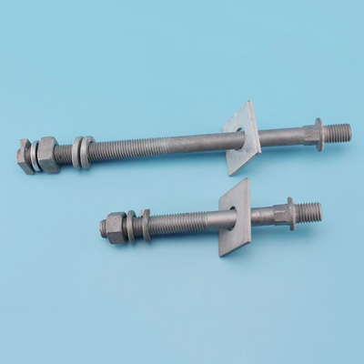 Carbon Steel 3/4"X7" Long Shank Line Post Studs Poleline construction