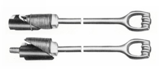 Wedge style 3/4"X60" Expanding Rock Anchor Rod Galvanized for utility power