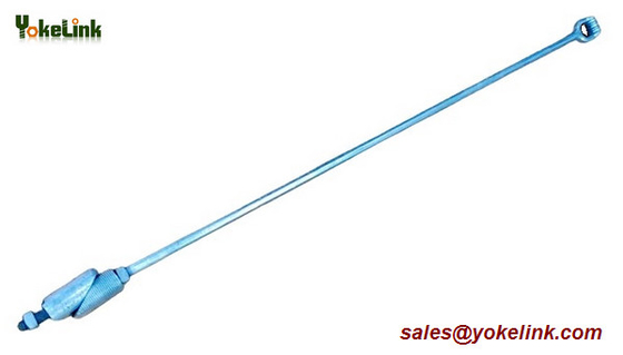 Wedge style 3/4"X60" Expanding Rock Anchor Rod Galvanized for utility power