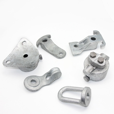 ASTM A536 Certified ISO9001 YOKELINK Poleline Ductile Iron Casting