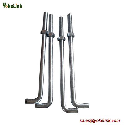 Heavy Structural Bolt F1554 Grade 36/ 55/ 105 Anchor Bolt Staight Type For Industrial Construction