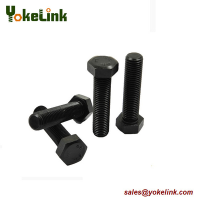 High Tensile ASTM A490 Hex Head Bolt Structural Fastener For Industry