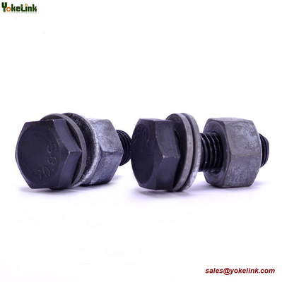 EN 14399-4 HV Structural Bolt M16x85mm Grade 10.9 HDG