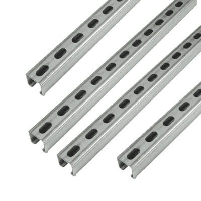 Hot DIP Galvanized 41X41X2.5mm Plain/Slotted Heavy Duty  Metal Framing Strut Channels