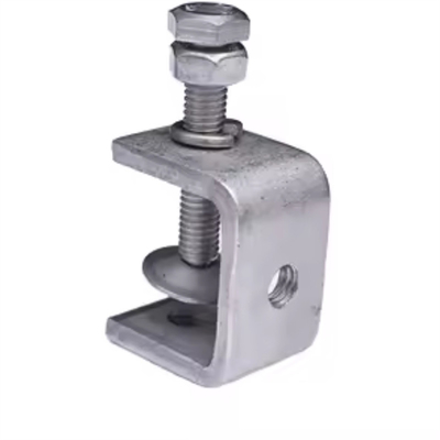 Strut Fitting Beam Clamp M6 With Threaded Srew, Maximum Load 60kg,18mm