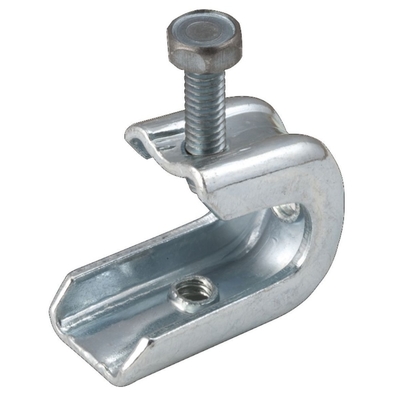 Strut Fitting Beam Clamp M6 With Threaded Srew, Maximum Load 60kg,18mm