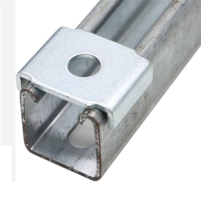 Steel Square Washer Lipped Channel Plate Washers For Strut Channel Support Systems