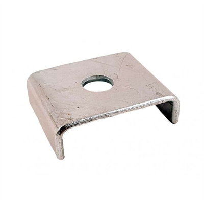Steel Square Washer Lipped Channel Plate Washers For Strut Channel Support Systems