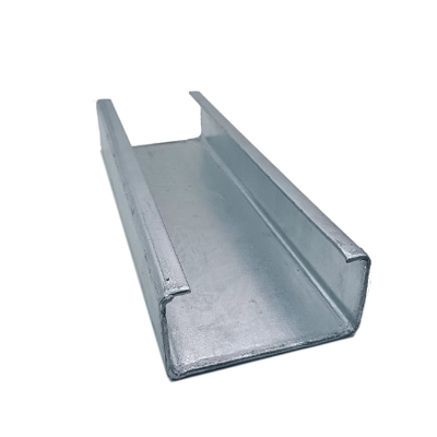 Pre-Galvanized Steel U Channel Framing Steel Channel Rail