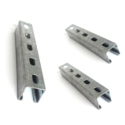 Heavy Duty Slotted Channel 41 x 41mm x 3m Strut Plain/Slotted Channels