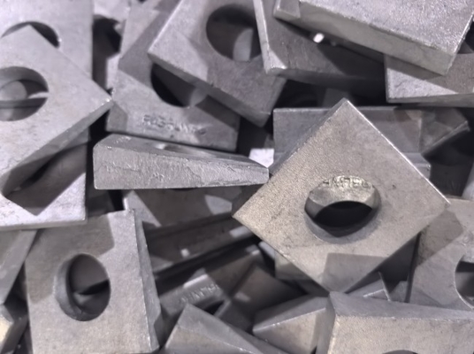 Beveled Square Washers Black Malleable Steel Steel Wedge Washers Tapered Bevel