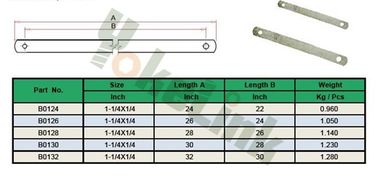 Overhead Power accessory J7126 J7128 Hot dip galvanized Flat Crossarm Brace