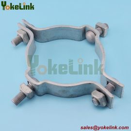 High quality galvanized electric pole clamp/pole band for overhead line fittings