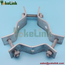 2-way/3-way/4-way Adjustable Type Single Offset Pole Band/Pole Hoop Clamp