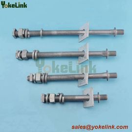 High quality Carbon Steel 5/8" Long Shank Line Post Studs For Wood Crossarms