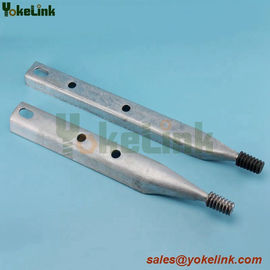 Nylon thread Clamp bolt pole top pin for electric accessories