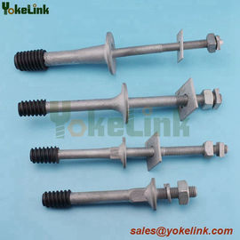 Spindle Insulator / Crossarm Pin / Steel Foot for Transmission Line Fittings