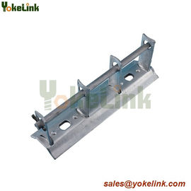 Hot dipped galvanized Pole Crossarm Fittings Secondary Rack for poleline hardware