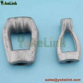 Hot Sale HDG ANSI C135.1 Thimble Eye Nut For Pole Line Hardware