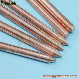 Hot Dip Galvanized 1/2''x6 Carbon steel Ground Rod For Underground System