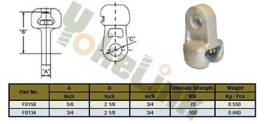 Hot Dip galvanized Extension Anchor Rod for pole line hardware