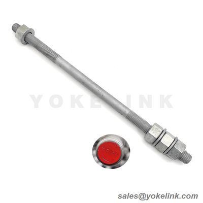 Heavy Structural Bolt F1554 Grade 36/ 55/ 105 Anchor Bolt Staight Type For Industrial Construction