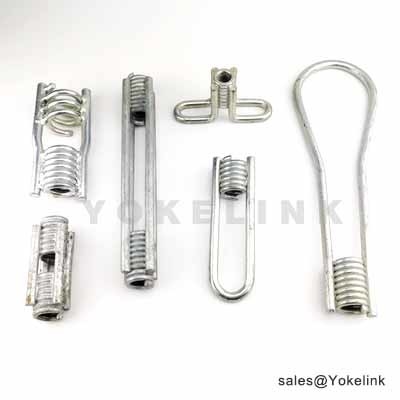 Galvanize Straight coil loop insert and coil tie for d Construction formwork accessory