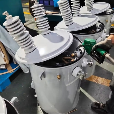 15~333KVA Single Phase Oil-Immersed Distribution Pole Mounted Power Transformer