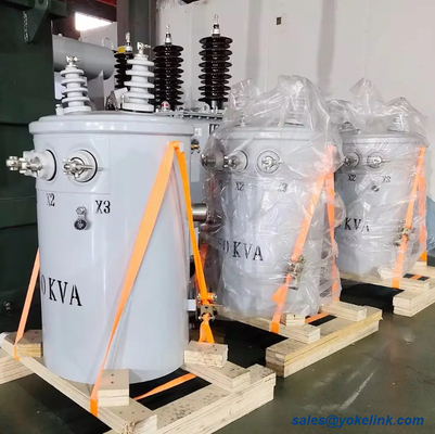 15~333KVA Single Phase Oil-Immersed Distribution Pole Mounted Power Transformer