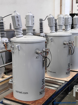 50 KVA Single Phase Oil Immersed Distribution Transformer For Industrial Electricity