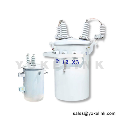 25kVA 37.5kVA Single Phase Oil-Immersed Power Transformer For Industrial Electricity