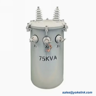 50 Kva 100kva 167 Kva  Single Phase Oil-Immersed Power Transformer For Industrial Electricity
