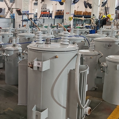 50 Kva 100kva 167 Kva  Single Phase Oil-Immersed Power Transformer For Industrial Electricity