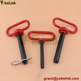 High quality grade 8.8 Red head hitch pin with R pin for tractor linkage parts
