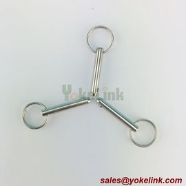 High Quality 5/16'' Stainless steel Ring detent pins with lanyard
