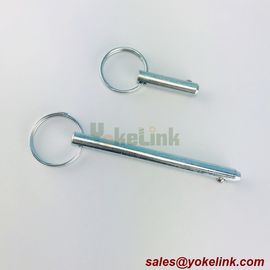 High Quality 5/16'' Stainless steel Ring detent pins with lanyard
