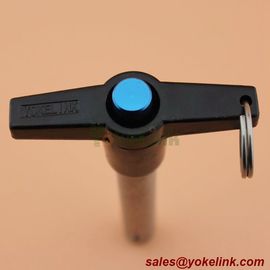 High quality precision stainless steel T handle push button quick release pin with stainless ring