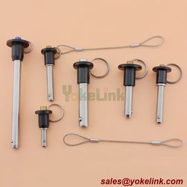 304 stainless steel Button handle quick release pin ball lock pin for speaker line array system 3/8" x 1"