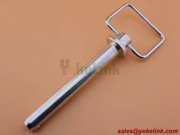 Hot sell Zinc yellow Trailer parts Hitch Pin with wire lock pin