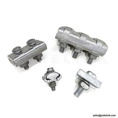 LC52AX Parallel Groove Aluminum Clamp Single Center 3/8 Bolt