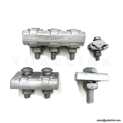 LC52AX Parallel Groove Aluminum Clamp Single Center 3/8 Bolt