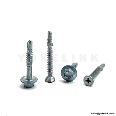 Cross-Slotted Head Roof Sheet Metal Self Tapping Screws