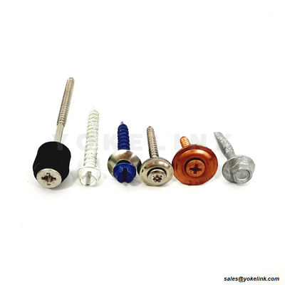 1/4'' Flat Head High Low Thread Concrete Screw Anchor