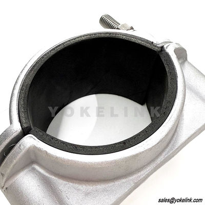 Aluminum Cable Cleat Clamp Single Trefoil Cable Cleats Bolt