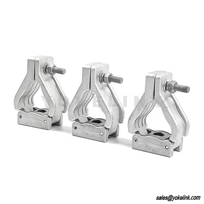 High Quality 35-36mm Cast Aluminium Trefoil Cable Cleat