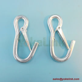 High quality Zinc Plated Carbon Steel Spring Snap Hooks 10 X 100 mm
