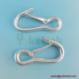 High quality Zinc Plated Carbon Steel Spring Snap Hooks 10 X 100 mm
