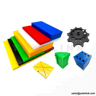 UHMW-PE Plastic Sheets Rods Curved Guide Custom Machining Parts