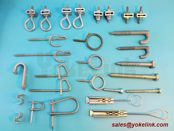 LASHING WIRE CLAMP D 1/4" - 7/16" for CATV and telephone aerial construction